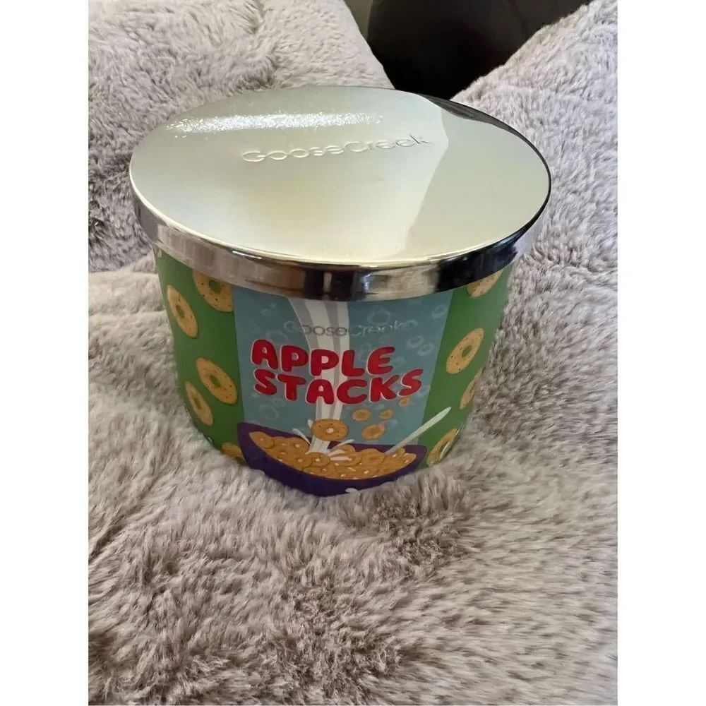 Goose Creek Apple Stacks 3 Wick Candle Limited Edition